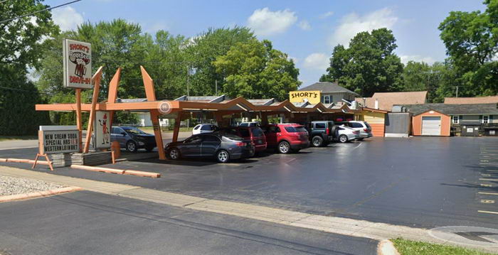 Shorts Drive-In (B&K Root Beer, Allens Root Beer, B-K Root Beer, BK Root Beer) - As Shorts Drive-In (newer photo)